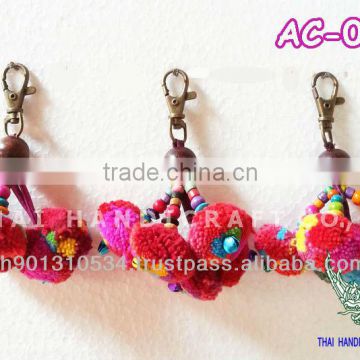 Key Chains Accessories Hill Tribe Handmade