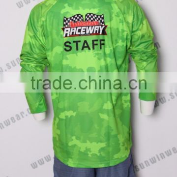 Oem Camo Bmx Cycling Jersey Custom Dye Motor Jersey Bmx Motorcycle Wear photo-2