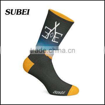 HD pic 360 digital print unisex fashion skateboard sublimation socks