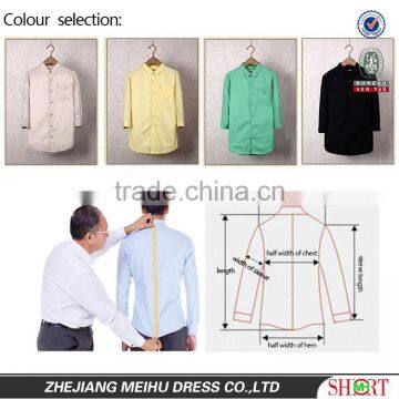 2016 Comfortable Style Custom Men Linen Shirt photo-3