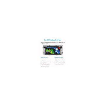 6.95Inch 2 double/DIIN Car radio GPS for Toyota hilux pickup truck with DVD,Navigation,Bluetooth,IPOD,TV