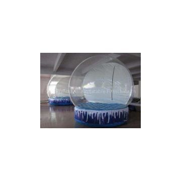 High Quality Simple Style Inflatable Snow Globe / Bubble Tent