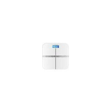 Glass white modern Electronic Bathroom Scales high Precision Elegant