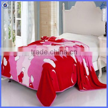 100 polyester double mink wholesale blanket