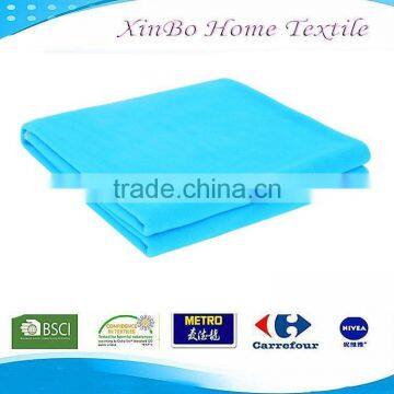 2015 Hot Luxury 100% Polyester Super Soft Warm Cheap High Quality Solid Anti Pilling Fleece Baby Blanket