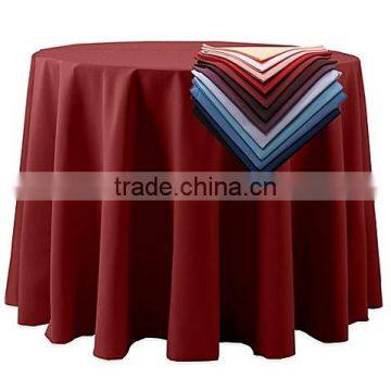 restaurant spun polyester dinner napkin and round tabletops