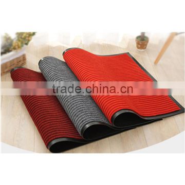 PVC backing thin double-ribbed/Striped Exhibition Carpet