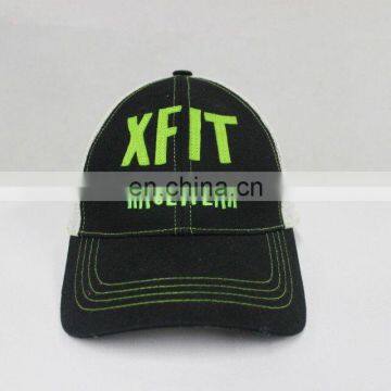 High Quality Cotton & Mesh Custom Fashion Embroidery Baseball Cap Sports Cap