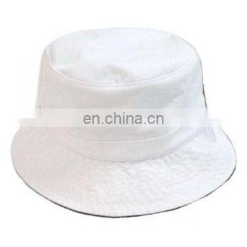 White Plain Blank Unisex Adults Bucket Hat Fishing Summer Beach Sun Hat Caps