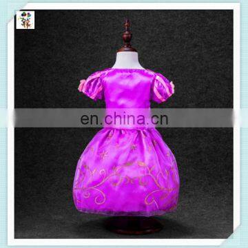 Movie Children Purple Princess Cosplay Party Costumes HPC-3098 photo-2