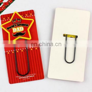 Factory price promotional fancy gift custom magnetic PVC bookmark