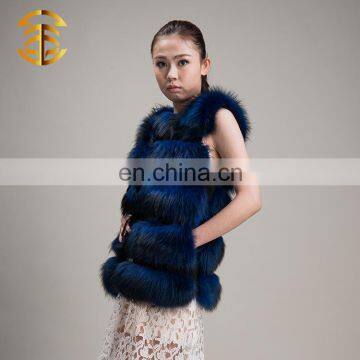 Top High Quality Long Style Fashion Women Raccoon Fur Vest