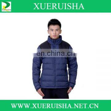 male hotsale cheap jacket with down fill for winter weather