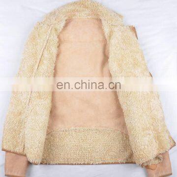 2017 Fashion Autumn&winter Sherpa Bonded pu Jacket for Men photo-2