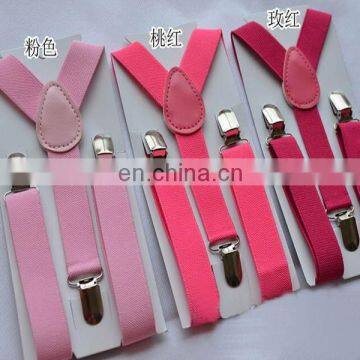 2017 STOCK CANDY COLORS Fashion kids high quality suspenders children suspenders