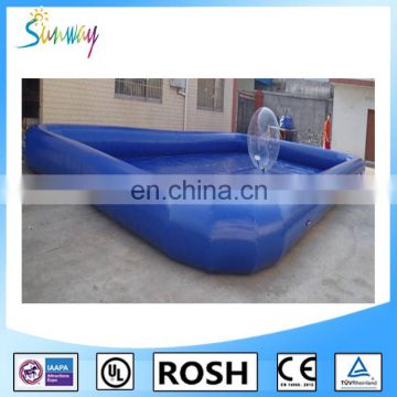 SUNWAY Popular and Funny Water Pool for Sale,Water Walking Ball Inflatable Pool,Inflatable Pool Rental