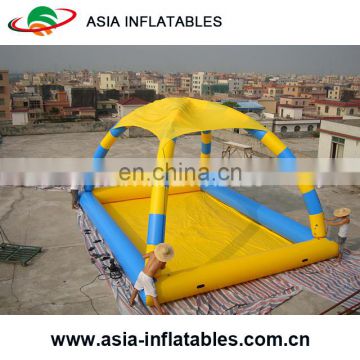 inflatable pool with tent baby pool water games pool for sale