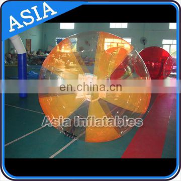 Large Balls for Adult and Kids Inflatable Floating water walking ball with color strip for Inflatable Pool Toys