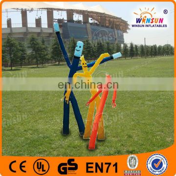 CE advertising football inflatable air dancer