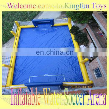 inflatable water soccer arena