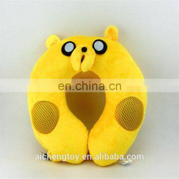 hot sale animals plush neck pillow custom travel musical u shape pillow