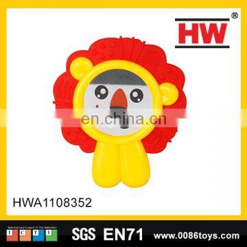 Hot selling infant toys the lion feature baby teether