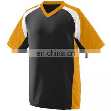 Button down black plain korean baseball jerseys