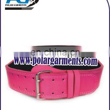 Womens Pink weight lifting belt