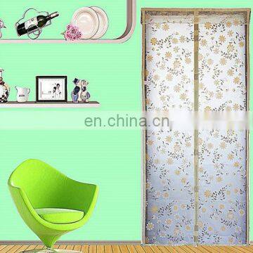 Search Fashinable Printing Magnetic screen Doors Organza gauze screens polyester fabric for Office