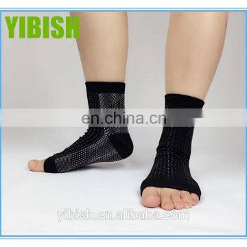 YIBISH Plantar Fasciitis Socks Premium Ankle Support Unisex Compression Sleeves Fast Relief from Swelling & Foot Pain#YLW-01