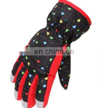 Custom waterproof winter ski gloves