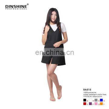 2017 good sell high quality durable fashion polyester salon tablier apron