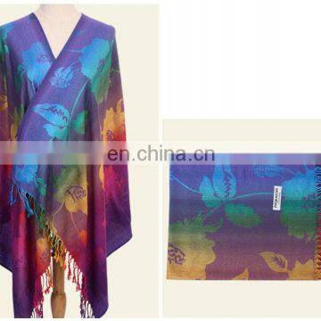 Promotion Jacquard Pattern Wholesale Scarf Hijab Shawl photo-4