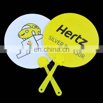 wholesale custom pp hand fan