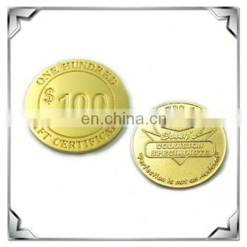 Replica engrave fake gold coins