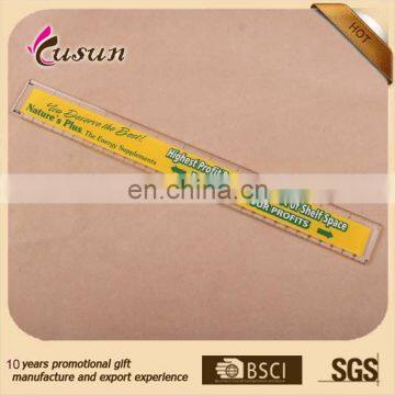 Factory Sale High Quality 30cm straight acrylic ruler with customized logo