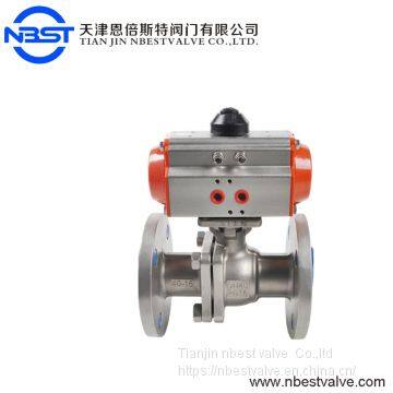 3-Way Tri-clamp DN20 Pneumatic Ball Valve And Actuator photo-3