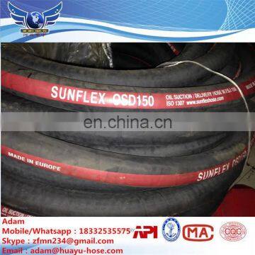 Sanliu brand 3 inch rubber oil hose suction and discharge hose