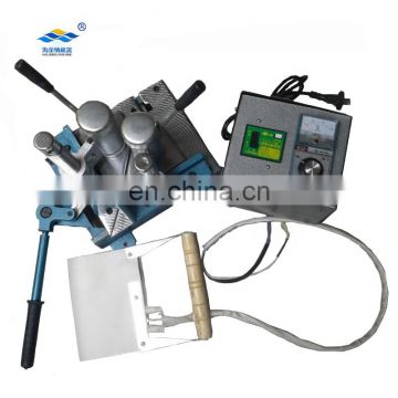 Jinan Hisena portable manual upvc pvc window and door corner  and mullion v shape corner welding machine used for window frame