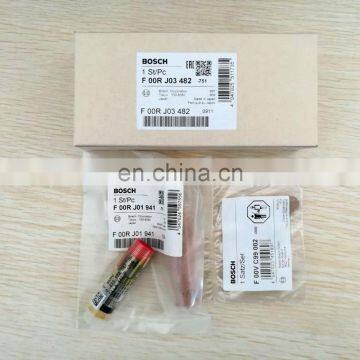 Original repair kit F00RJ03482 for injector 0445120121,valve F00RJ01941 nozzle DLLA142P1709