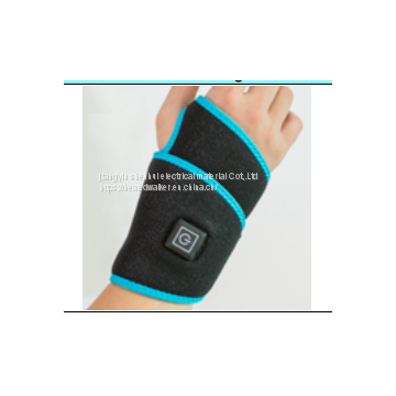 Open style one piece design charge heating Wrist support