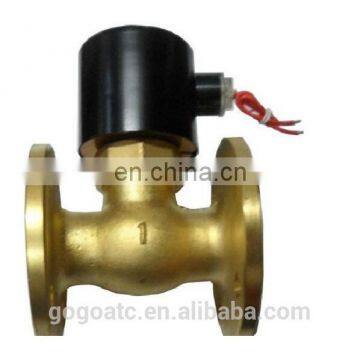 All copper 2L-220-25F US-25F pilot piston type steam solenoid valve 1 inch 220V flange normally closed