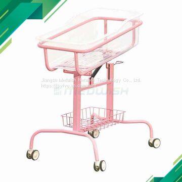 AG-CB009 Medical rescue ABS material air spring tilting hospital infant baby trolley cart