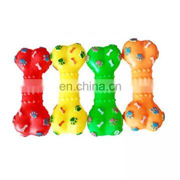 Wholesale Pet Toys Suppliers Squeaky Vinyl Dog Bone Toy photo-3