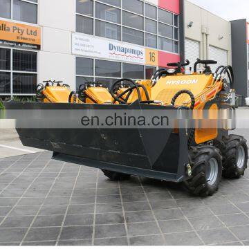 Standard bucket mini skid steer loader 4 in 1 bucket