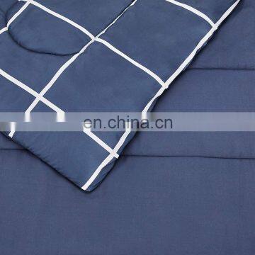 High Quality Stone Washed Bedding Set 7 Piece Light Weight Microfiber Bed Comforter Set photo-5