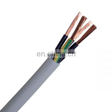 Control Cable H05VVC4V5-K multiple cores flexible copper PVC-Control Cable screened oil resistant 300 / 500 V White/Gray jacket