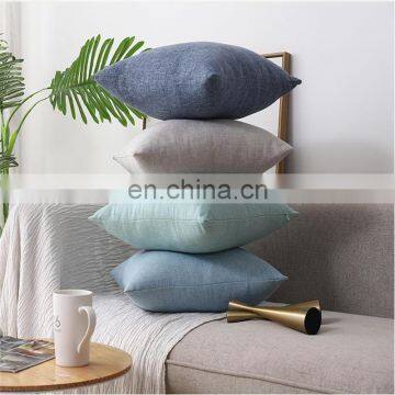 Comfort Customizable Linen Home Office Christmas Decor Sofa Bed Backrest Cushion Throw Pillow Cover photo-3