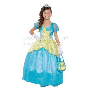 Hot sale princess Halloween costume kids costume princess cosplay princess belle