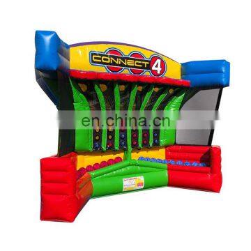 Connect 4 Inflatable Basketball Shoot Game For Sale